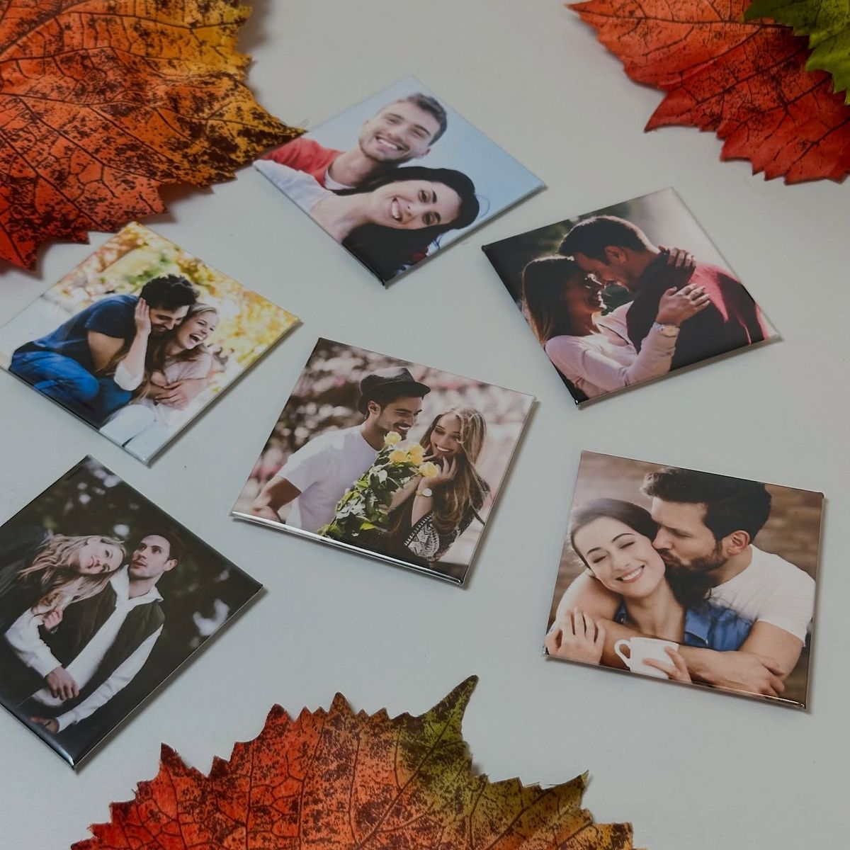2x2 Square Custom Photo Magnets