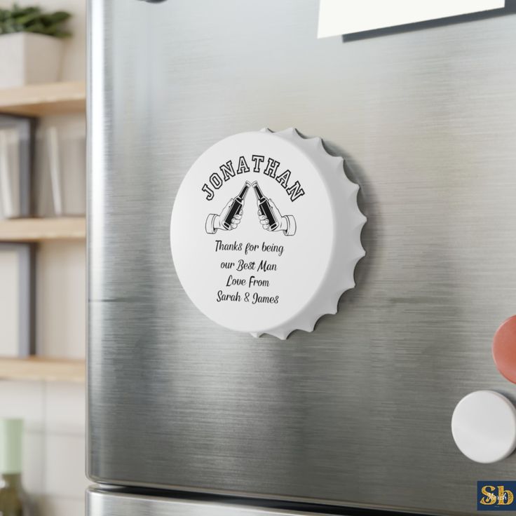 Custom Bottle Cap Opener Magnets